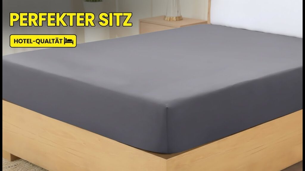 Nie wieder verrutschen! 🛏️ Das beste Spannbettlaken für hohe Matratzen 10 maxresdefault 21